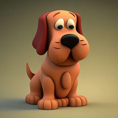 3D model Clifford from Big ed Dog Clifford (STL)